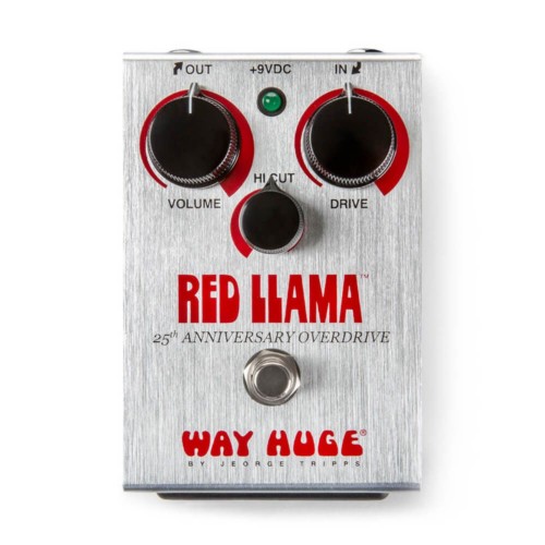 Way Huge WHE206 Red Llama 25th Ann Distortion Pedal LTD Edition Way Huge WHE206 Red Llama 25th Ann Distortion Pedal LTD Edition